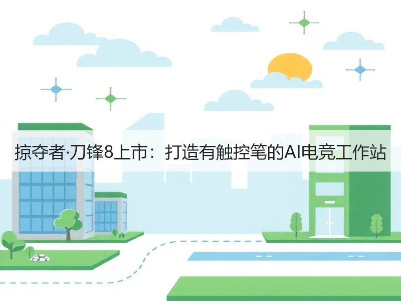 掠夺者·刀锋8上市：打造有触控笔的AI电竞工作站