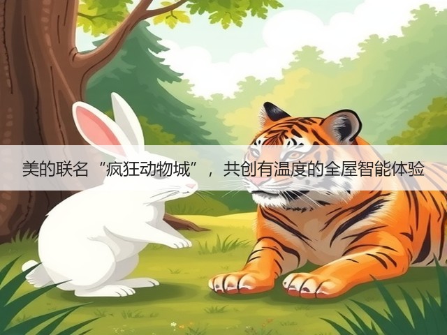 美的联名“疯狂动物城”,共创有温度的全屋智能体验(图2) 美的联名“疯狂动物城”,共创有温度的全屋智能体验(图2)
