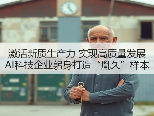 激活新质生产力 实现高质量发展 AI科技企业躬身打造“胤久”样本(图2) 激活新质生产力 实现高质量发展 AI科技企业躬身打造“胤久”样本(图2)