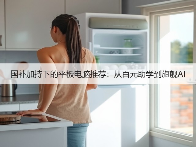 国补加持下的平板电脑推荐：从百元助学到旗舰AI(图1)