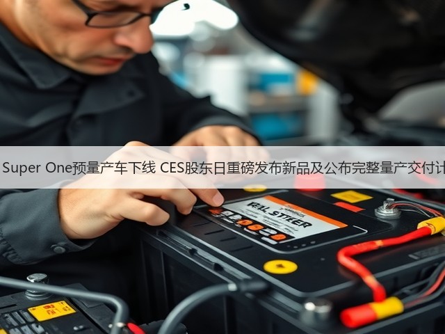 FX Super One预量产车下线 CES股东日重磅发布新品及公布完整量产交付计划(图3) FX Super One预量产车下线 CES股东日重磅发布新品及公布完整量产交付计划(图3)
