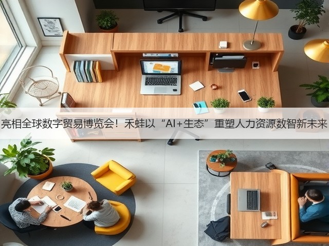 亮相全球数字贸易博览会!禾蛙以“AI+生态”重塑人力资源数智新未来(图2) 亮相全球数字贸易博览会!禾蛙以“AI+生态”重塑人力资源数智新未来(图2)
