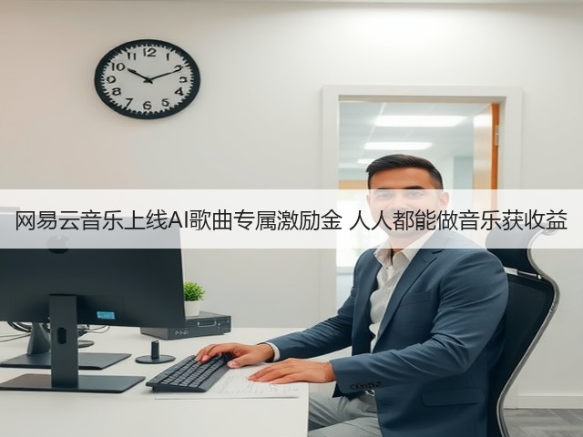 网易云音乐上线AI歌曲专属激励金 人人都能做音乐获收益(图1) 网易云音乐上线AI歌曲专属激励金 人人都能做音乐获收益(图1)