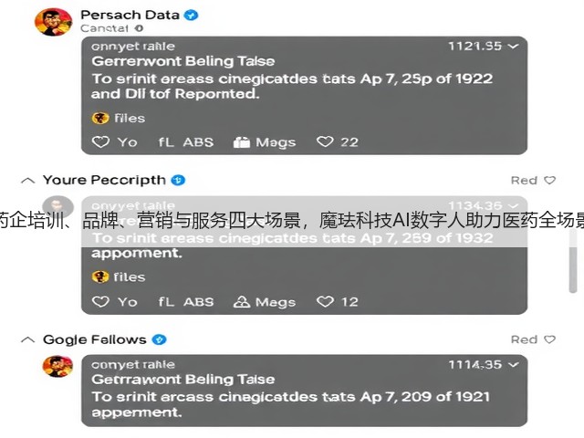 聚焦药企培训、品牌、营销与服务四大场景,魔珐科技AI数字人助力医药全场景升级(图1) 聚焦药企培训、品牌、营销与服务四大场景,魔珐科技AI数字人助力医药全场景升级(图1)