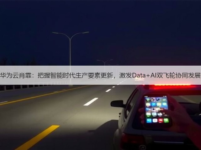 华为云肖霏：把握智能时代生产要素更新，激发Data+AI双飞轮协同发展(图3)