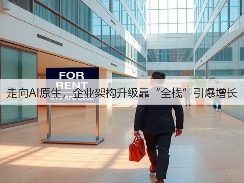 走向AI原生，企业架构升级靠“全栈”引爆增长