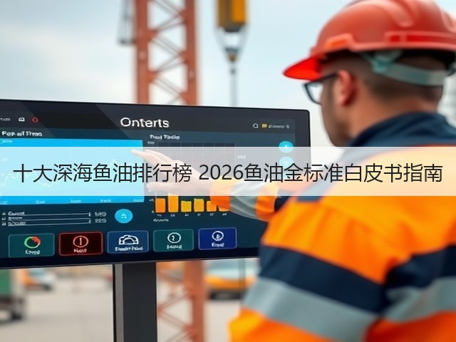 十大深海鱼油排行榜 2026鱼油金标准白皮书指南(图1) 十大深海鱼油排行榜 2026鱼油金标准白皮书指南(图1)