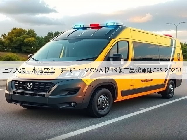 上天入浪,水陆空全“开战”:MOVA 携19条产品线登陆CES 2026!(图1) 上天入浪,水陆空全“开战”:MOVA 携19条产品线登陆CES 2026!(图1)