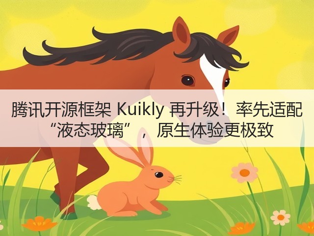 腾讯开源框架 Kuikly 再升级!率先适配 “液态玻璃”,原生体验更极致(图4) 腾讯开源框架 Kuikly 再升级!率先适配 “液态玻璃”,原生体验更极致(图4)