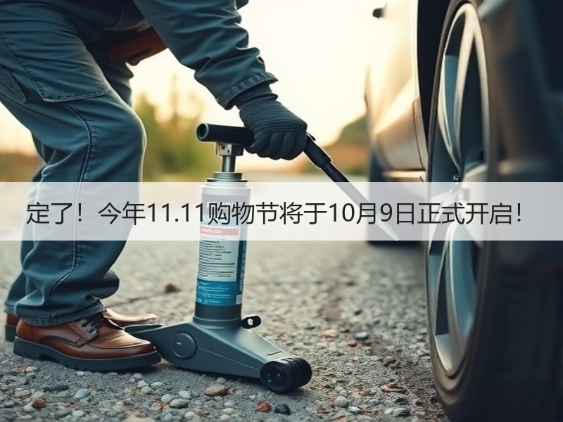 定了！今年11.11购物节将于10月9日正式开启！