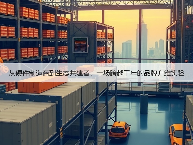 从硬件制造商到生态共建者，一场跨越千年的品牌升维实验