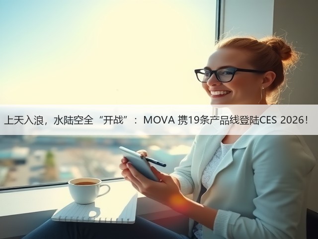 上天入浪,水陆空全“开战”:MOVA 携19条产品线登陆CES 2026!(图2) 上天入浪,水陆空全“开战”:MOVA 携19条产品线登陆CES 2026!(图2)