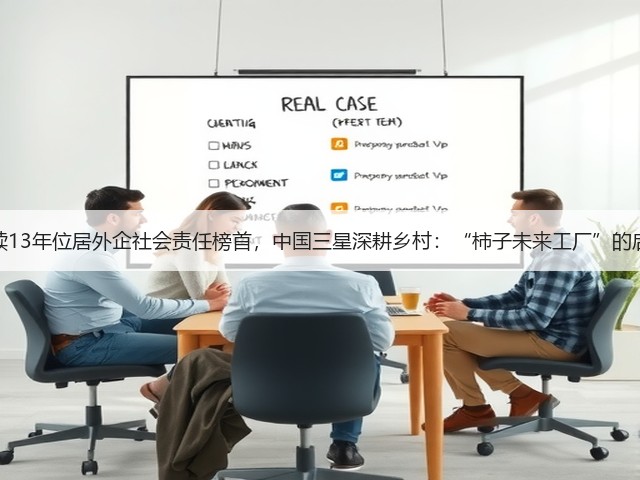 连续13年位居外企社会责任榜首,中国三星深耕乡村:“柿子未来工厂”的启示(图1) 连续13年位居外企社会责任榜首,中国三星深耕乡村:“柿子未来工厂”的启示(图1)