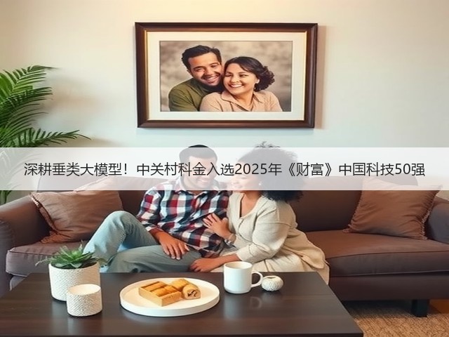 深耕垂类大模型！中关村科金入选2025年《财富》中国科技50强(图2)