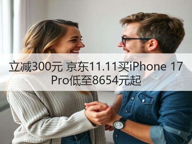 立减300元 京东11.11买iPhone 17 Pro低至8654元起(图2)