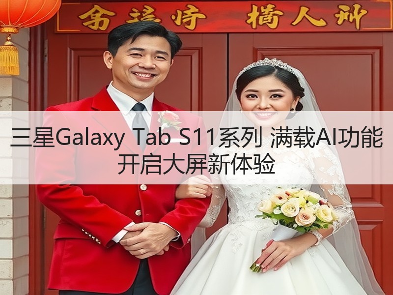 三星Galaxy Tab S11系列 满载AI功能 开启大屏