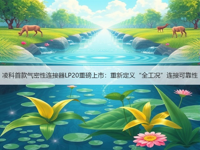 凌科首款气密性连接器LP20重磅上市:重新定义“全工况”连接可靠性(图3) 凌科首款气密性连接器LP20重磅上市:重新定义“全工况”连接可靠性(图3)