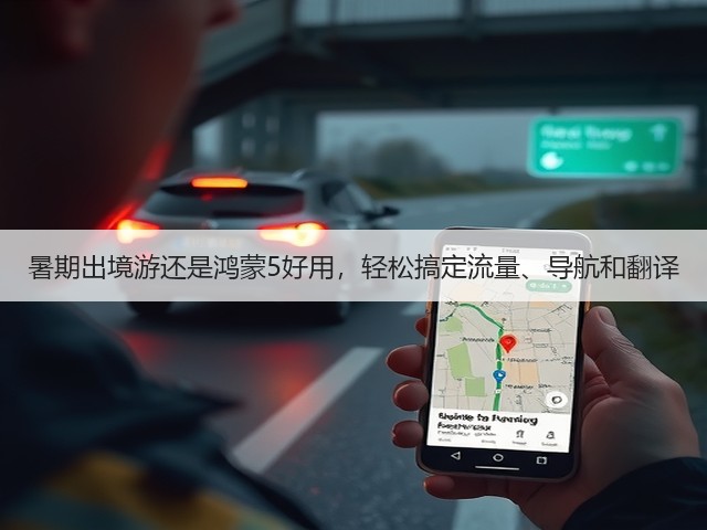 暑期出境游还是鸿蒙5好用，轻松搞定流量、导航和翻译(图3)