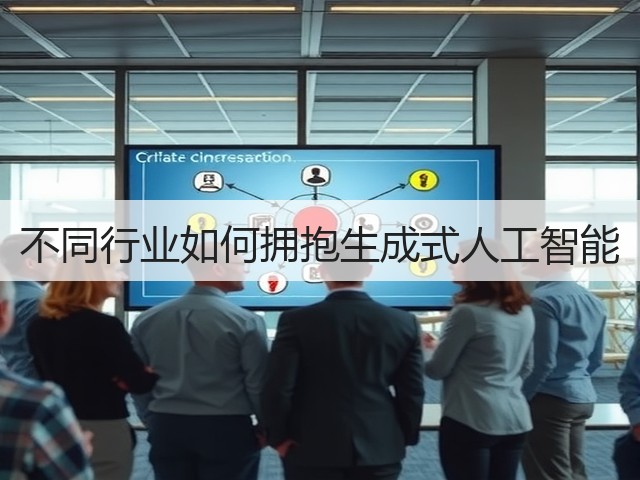 不同行业如何拥抱生成式人工智能(图2) 不同行业如何拥抱生成式人工智能(图2)