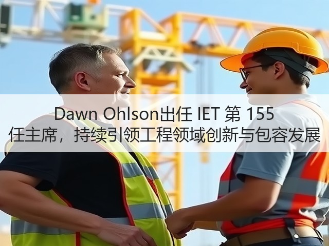 Dawn Ohlson出任 IET 第 155 任主席,持续引领工程领域创新与包容发展(图3) Dawn Ohlson出任 IET 第 155 任主席,持续引领工程领域创新与包容发展(图3)