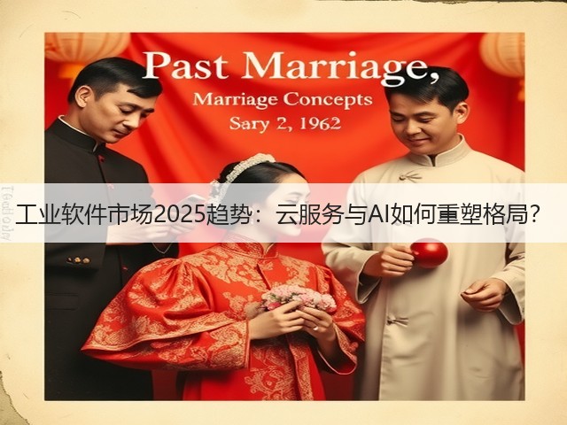 工业软件市场2025趋势:云服务与AI如何重塑格局?(图1) 工业软件市场2025趋势:云服务与AI如何重塑格局?(图1)