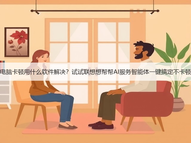 电脑卡顿用什么软件解决?试试联想想帮帮AI服务智能体一键搞定不卡顿(图2) 电脑卡顿用什么软件解决?试试联想想帮帮AI服务智能体一键搞定不卡顿(图2)
