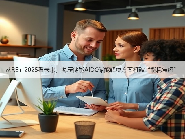 从RE+ 2025看未来，海辰储能AIDC储能解决方案打破“能耗焦虑”(图1)