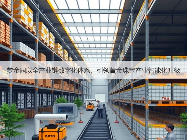 梦金园以全产业链数字化体系,引领黄金珠宝产业智能化升级(图1) 梦金园以全产业链数字化体系,引领黄金珠宝产业智能化升级(图1)