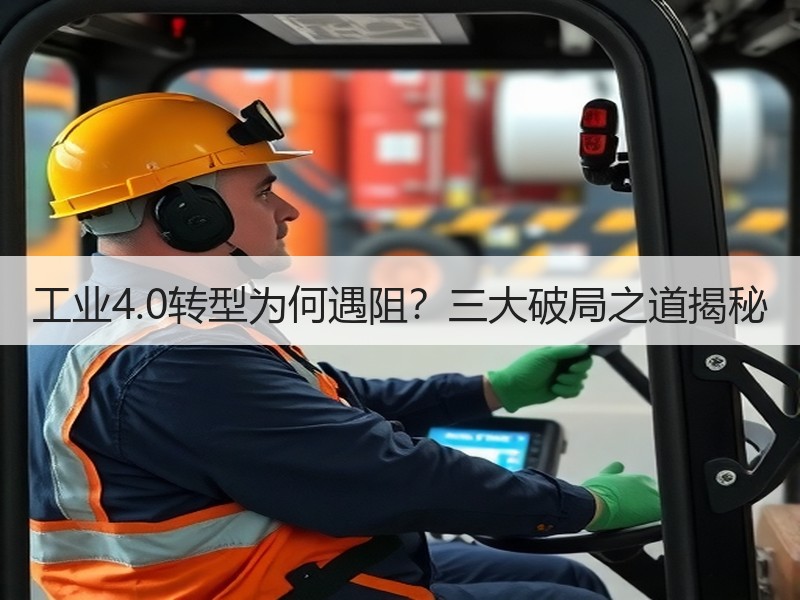 工业4.0转型为何遇阻？三大破局之道揭秘