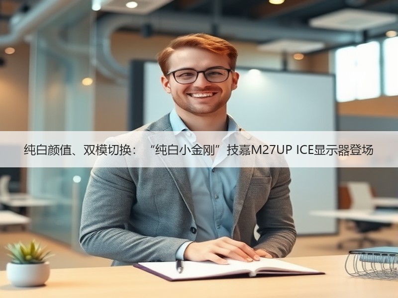 纯白颜值、双模切换：“纯白小金刚”技嘉M27UP ICE显示