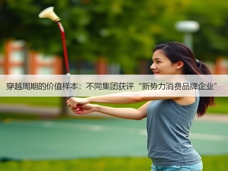 穿越周期的价值样本：不同集团获评“新势力消费品牌企业”