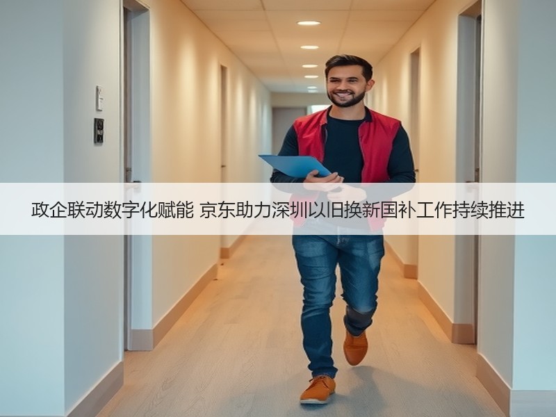 政企联动数字化赋能 京东助力深圳以旧换新国补工作持续推进