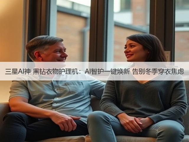 三星AI神 黑钻衣物护理机:AI智护一键焕新 告别冬季穿衣焦虑(图2) 三星AI神 黑钻衣物护理机:AI智护一键焕新 告别冬季穿衣焦虑(图2)