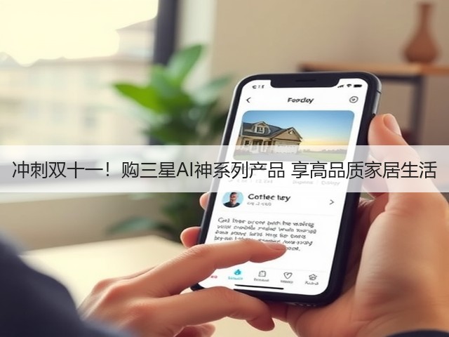 冲刺双十一!购三星AI神系列产品 享高品质家居生活(图2) 冲刺双十一!购三星AI神系列产品 享高品质家居生活(图2)
