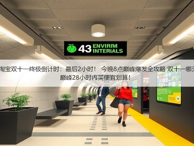 2025京东淘宝双十一终极倒计时:最后2小时! 今晚8点巅峰爆发全攻略 双十一哪天买最便宜 巅峰28小时内买便宜划算!(图3) 2025京东淘宝双十一终极倒计时:最后2小时! 今晚8点巅峰爆发全攻略 双十一哪天买最便宜 巅峰28小时内买便宜划算!(图3)