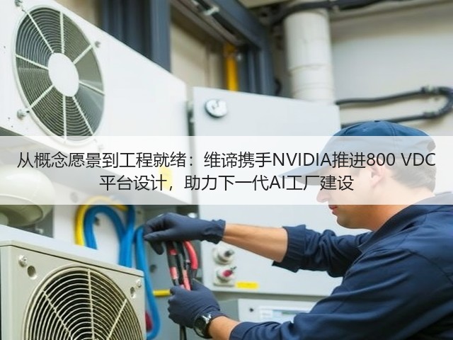 从概念愿景到工程就绪：维谛携手NVIDIA推进800 VDC 平台设计，助力下一代AI工厂建设(图3)