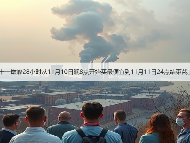 2025双十一巅峰28小时从11月10日晚8点开始买最便宜到11月11日24点结束截止最划算(图3)