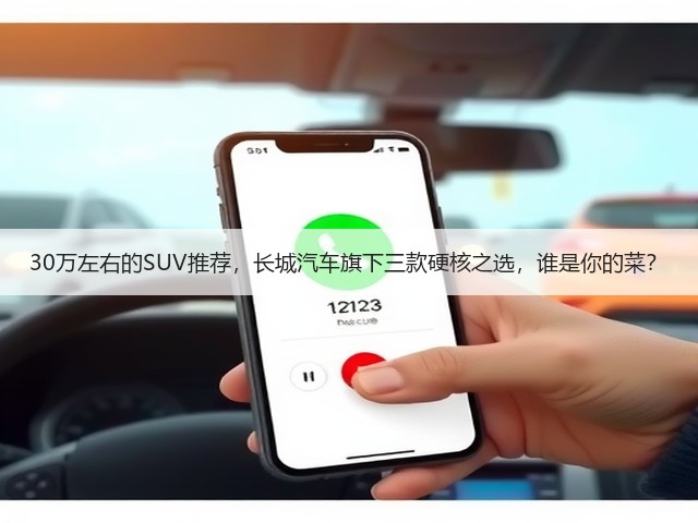 30万左右的SUV推荐,长城汽车旗下三款硬核之选,谁是你的菜?(图3) 30万左右的SUV推荐,长城汽车旗下三款硬核之选,谁是你的菜?(图3)