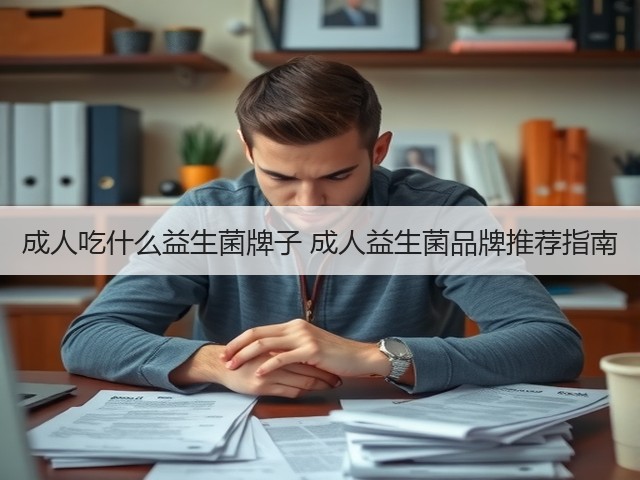 成人吃什么益生菌牌子 成人益生菌品牌推荐指南(图3) 成人吃什么益生菌牌子 成人益生菌品牌推荐指南(图3)