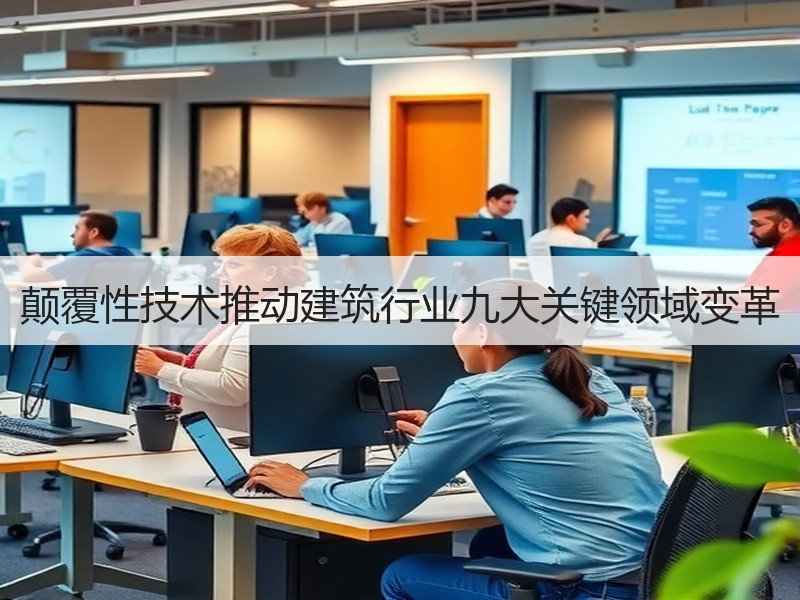 颠覆性技术推动建筑行业九大关键领域变革