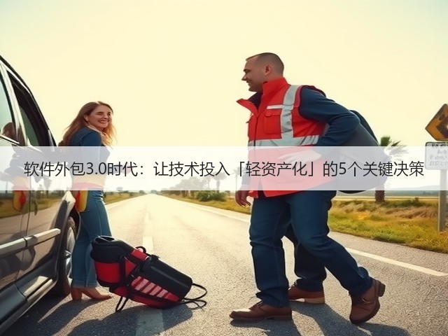 软件外包3.0时代:让技术投入「轻资产化」的5个关键决策(图1) 软件外包3.0时代:让技术投入「轻资产化」的5个关键决策(图1)