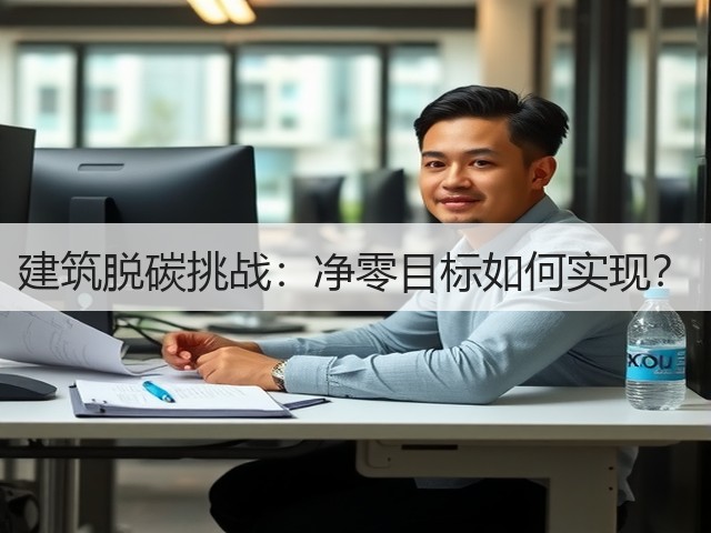 建筑脱碳挑战:净零目标如何实现?(图1) 建筑脱碳挑战:净零目标如何实现?(图1)