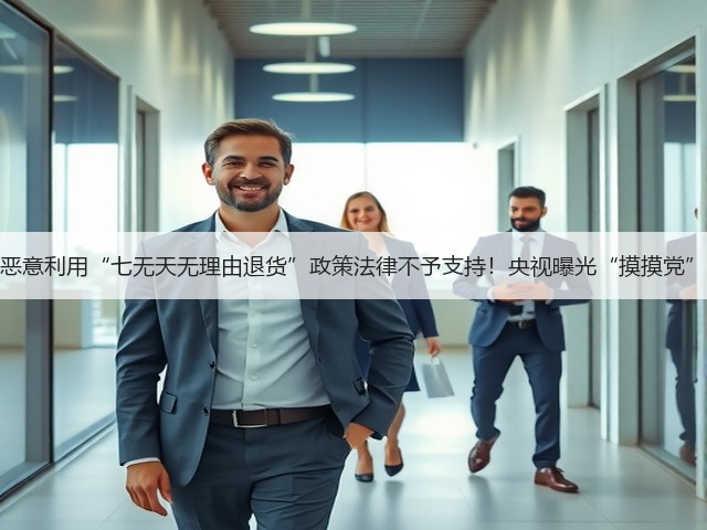 恶意利用“七无天无理由退货”政策法律不予支持!央视曝光“摸摸党”(图2) 恶意利用“七无天无理由退货”政策法律不予支持!央视曝光“摸摸党”(图2)