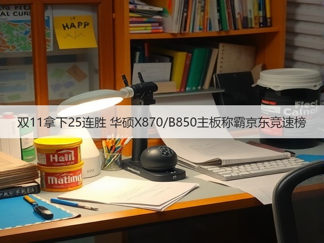 双11拿下25连胜 华硕X870/B850主板称霸京东竞速榜(图3) 双11拿下25连胜 华硕X870/B850主板称霸京东竞速榜(图3)