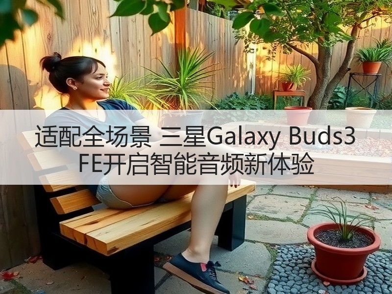 适配全场景 三星Galaxy Buds3 FE开启智能音频新