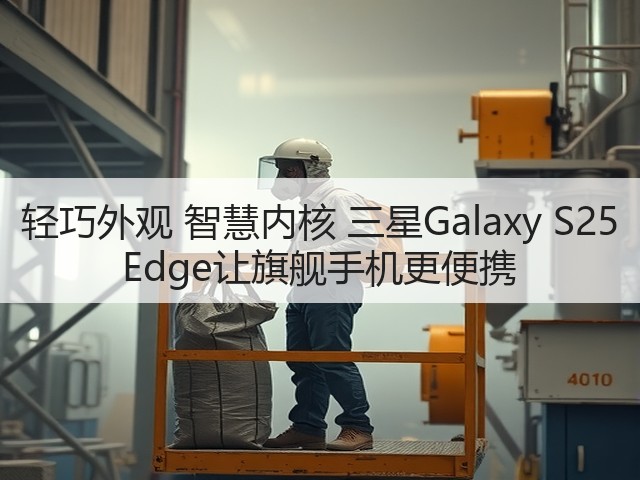 轻巧外观 智慧内核 三星Galaxy S25 Edge让旗舰手机更便携(图1) 轻巧外观 智慧内核 三星Galaxy S25 Edge让旗舰手机更便携(图1)