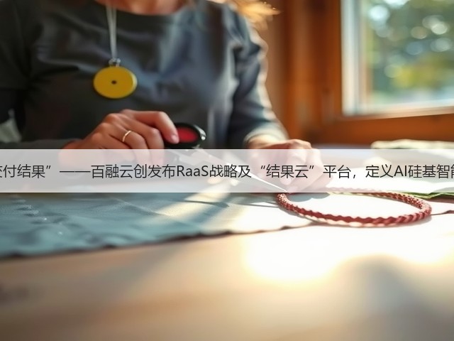 用AI“交付结果”——百融云创发布RaaS战略及“结果云”平台,定义AI硅基智能新范式(图2) 用AI“交付结果”——百融云创发布RaaS战略及“结果云”平台,定义AI硅基智能新范式(图2)