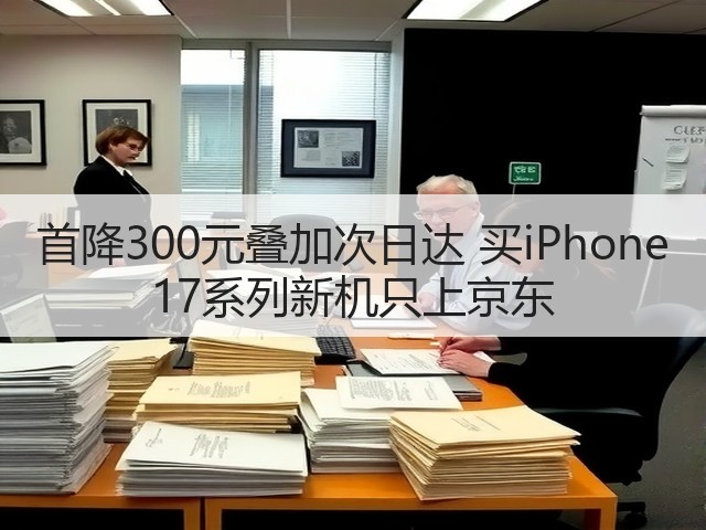 首降300元叠加次日达 买iPhone 17系列新机只上京东(图2) 首降300元叠加次日达 买iPhone 17系列新机只上京东(图2)