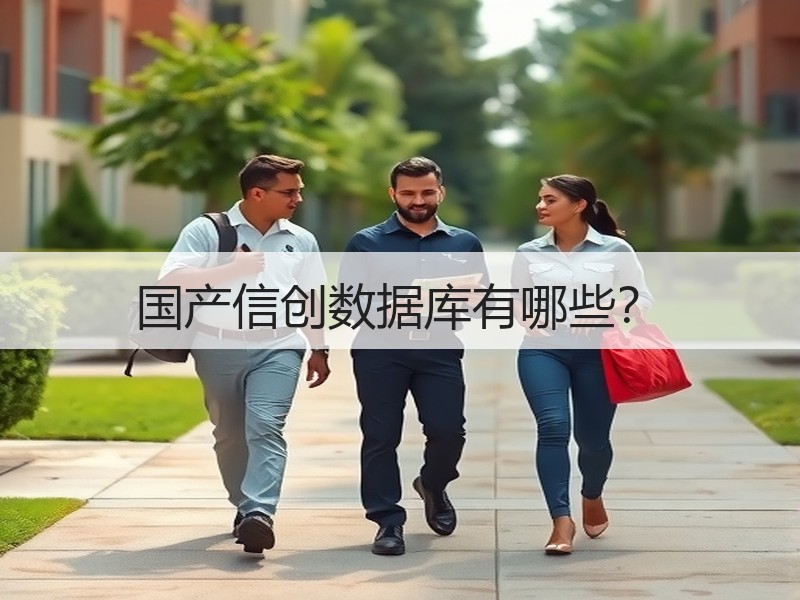 国产信创数据库有哪些？