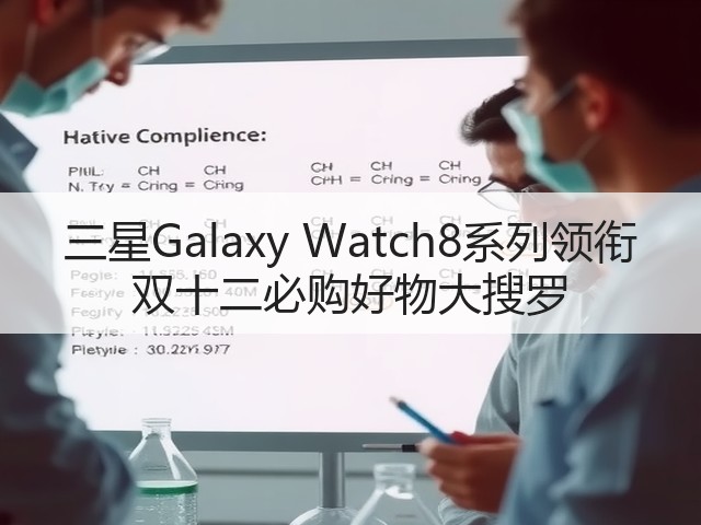 三星Galaxy Watch8系列领衔 双十二必购好物大搜罗(图1) 三星Galaxy Watch8系列领衔 双十二必购好物大搜罗(图1)